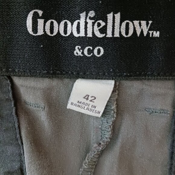 2 Goodfellow Men's Linden Tech 9" Inseam Shorts‎ Size 42 Blue & Gray - Picture 8 of 13